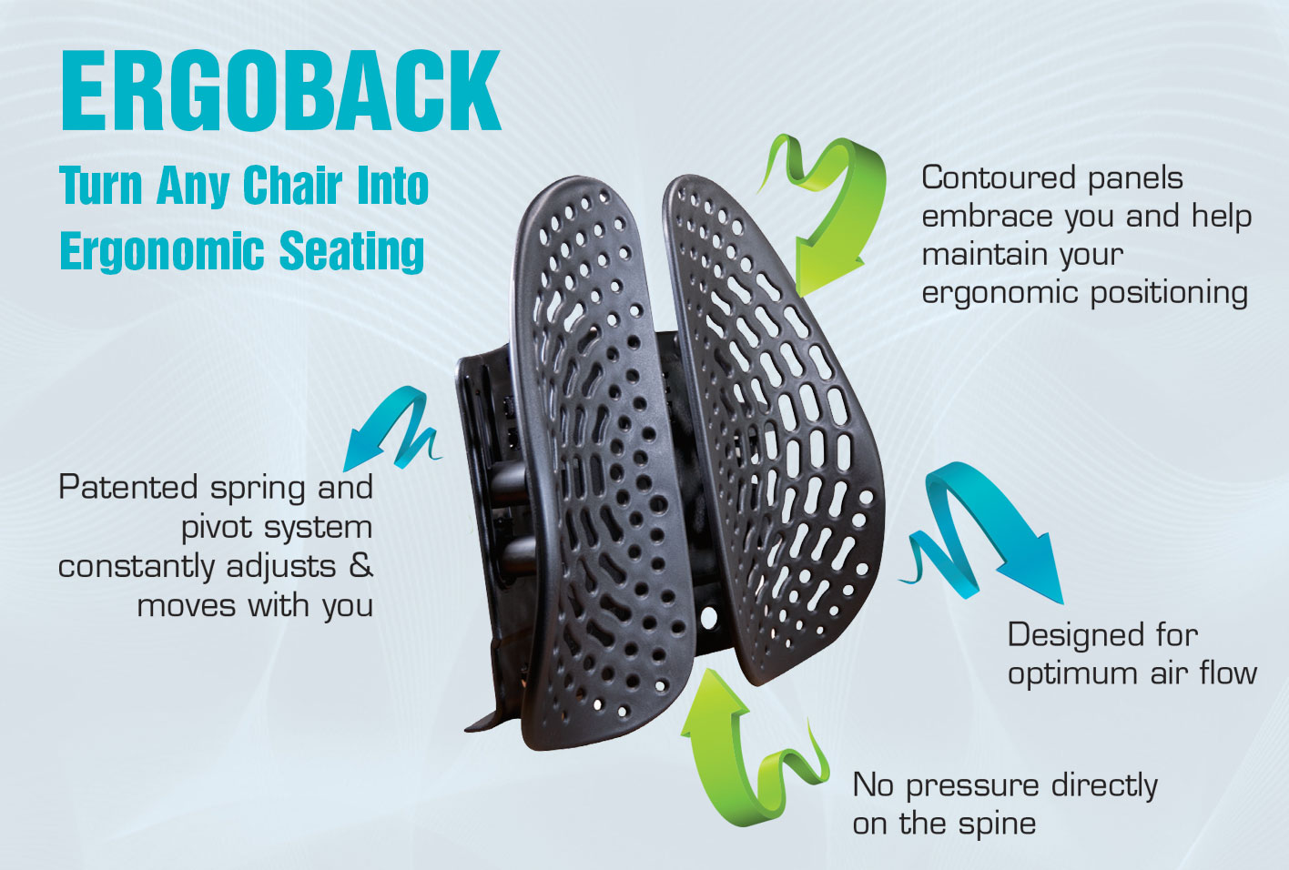 Ergoback Backrest — Maxim Medical Supplies